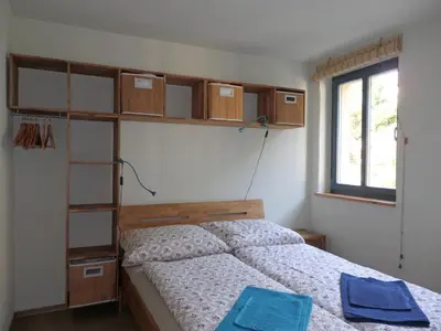 Ein Bett oder Betten in einem Zimmer der Unterkunft Herberge Landstreicher
