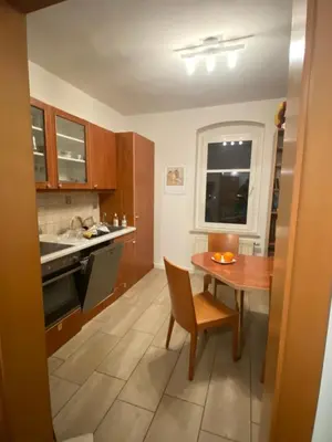 Küche/Küchenzeile in der Unterkunft Stadtgarten