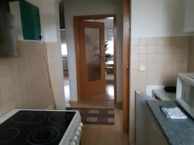 Küche/Küchenzeile in der Unterkunft Ferienwohnung bei Familie Keil