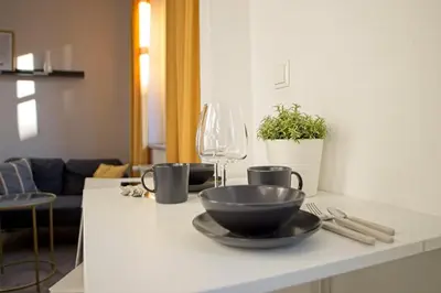 Getränke in der Unterkunft 2 in 1 City Apartment Dresden