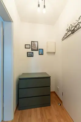 Ein Sitzbereich in der Unterkunft 2 in 1 City Apartment Dresden