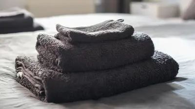 Ein Bett oder Betten in einem Zimmer der Unterkunft Moderne 2-Zimmer-Wohnung mit WLAN & Smart-Home