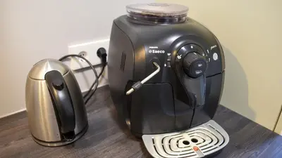 Kaffee-/Teezubehör in der Unterkunft Moderne 2-Zimmer-Wohnung mit WLAN & Smart-Home