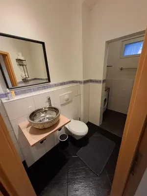 Ein Badezimmer in der Unterkunft Köbi 91