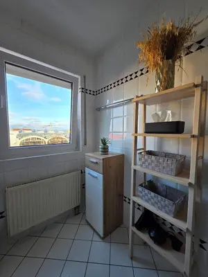 Küche/Küchenzeile in der Unterkunft Gemütliche 2-Raumwohnung in Dresden Mitte