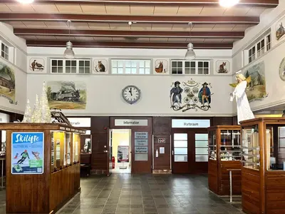 Grundriss der Unterkunft Waldhaus zur Kleinbahn