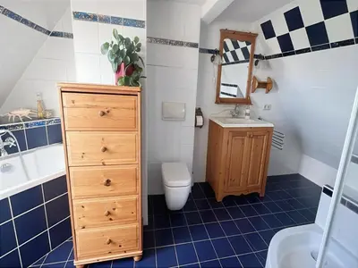 Ein Badezimmer in der Unterkunft Lieblingsplatz Appartement