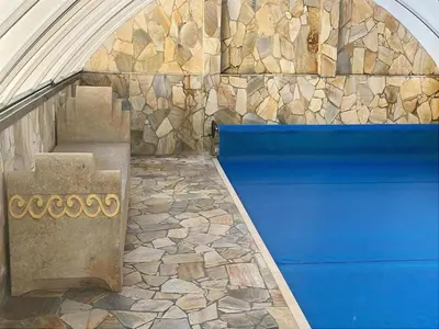Der Swimmingpool an oder in der Nähe von Lieblingsplatz Appartement