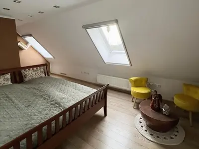 Ein Bett oder Betten in einem Zimmer der Unterkunft Lieblingsplatz Appartement