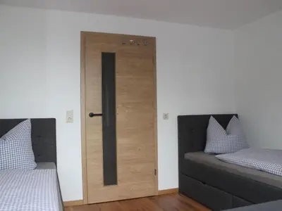 Ein Bett oder Betten in einem Zimmer der Unterkunft Apartment Ferienapartment Horn by Interhome