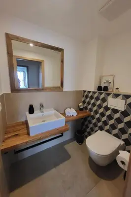 Ein Badezimmer in der Unterkunft Apartment Ferienapartment Horn by Interhome