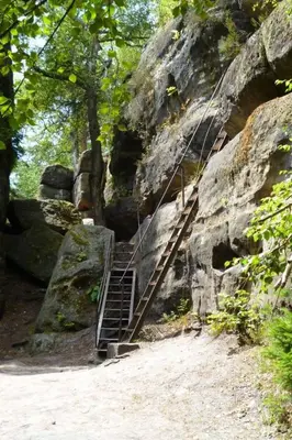 Naturlandschaft in der Nähe der Ferienwohnung