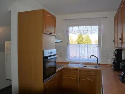 Küche/Küchenzeile in der Unterkunft Apartment kunstsammler by Interhome