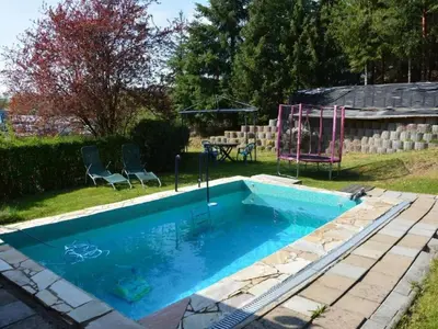 Der Swimmingpool an oder in der Nähe von Apartment SACHSENLIEBE by Interhome