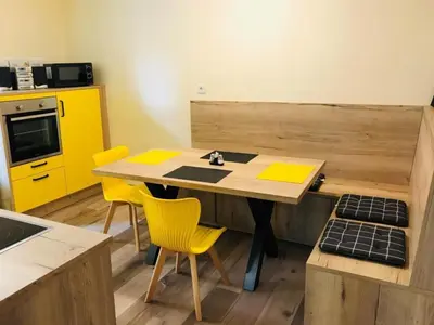 Küche/Küchenzeile in der Unterkunft Apartment Horn by Interhome