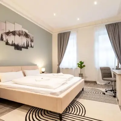 Apartment Familienfreundliche Stadt-Oase - 2 Schlafzimmer- 76qm- gratis Kaffee- und Teean by Interhome