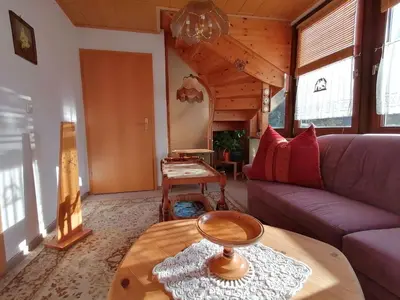 Ein Sitzbereich in der Unterkunft Apartment Ledig 92662 by Interhome