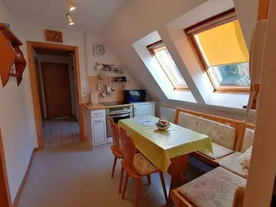 Küche/Küchenzeile in der Unterkunft Apartment Ledig 92662 by Interhome