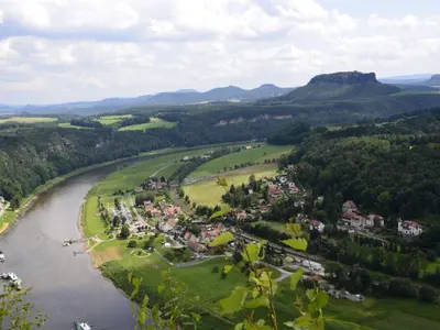 Naturlandschaft in der Nähe des Ferienhauses