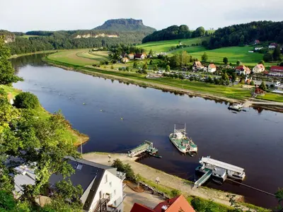Naturlandschaft in der Nähe der Ferienwohnung