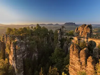 Naturlandschaft in der Nähe der Ferienwohnung