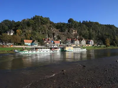 Naturlandschaft in der Nähe der Ferienwohnung