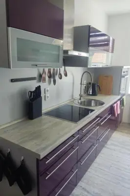 Küche/Küchenzeile in der Unterkunft Apartment am Hofladen Hellendorf - Sächsische Schweiz by Interhome