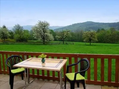 Naturlandschaft in der Nähe des Ferienhauses