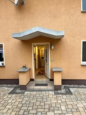 Eine Fassade oder ein Eingang zu Ferienhäuser Radebeul 