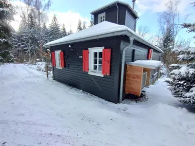 Ferienhaus Malepartus Sächsische Schweiz im Winter