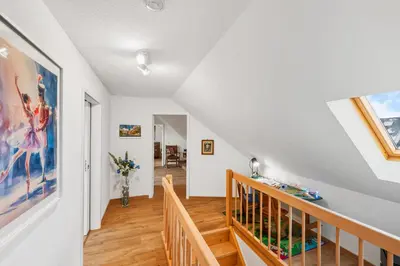 Grundriss der Unterkunft Nussknacker Suite - Ankommen & Wohlfühlen - viel Raum für 8 Gäste 3 Schlafzimmer Dachterrasse Freunde Familien 2 WC 120qm