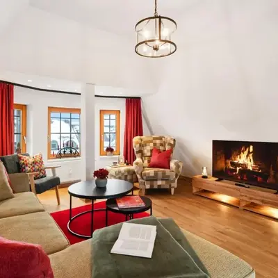 Nussknacker Suite - Ankommen & Wohlfühlen - viel Raum für 8 Gäste 3 Schlafzimmer Dachterrasse Freunde Familien 2 WC 120qm