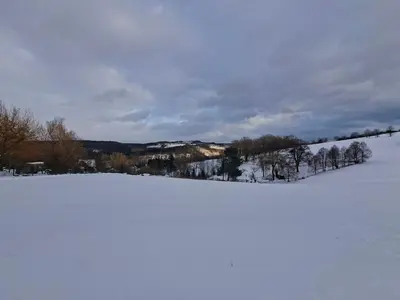 Ferienwohnung Witzschdorfer Höhe im Winter