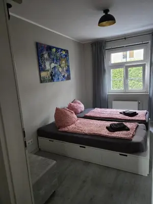 Ein Bett oder Betten in einem Zimmer der Unterkunft Highland-Apartment by MacLeod