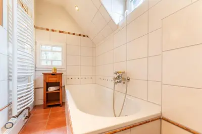 Ein Badezimmer in der Unterkunft Villa Alice - Ferienhaus in der Naturidylle