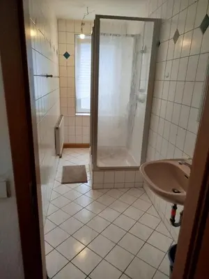 Ein Badezimmer in der Unterkunft Functional & Comfortable Apartment in Chemnitz