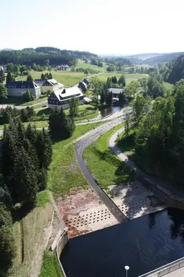 Naturlandschaft in der Nähe des Ferienhauses