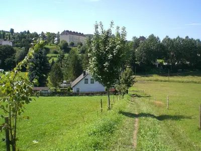 Naturlandschaft in der Nähe des Ferienhauses