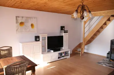 TV/Unterhaltungsangebot in der Unterkunft Ferienhaus Erzgebirge