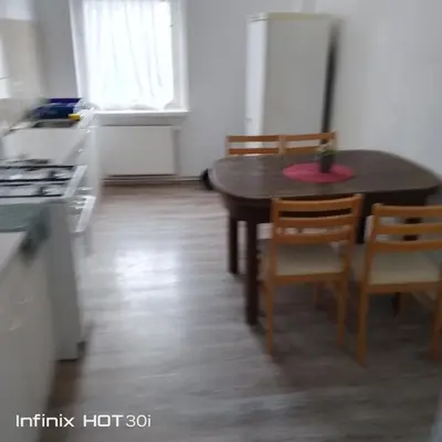 Küche/Küchenzeile in der Unterkunft квартира! почесавая, суточная аренда