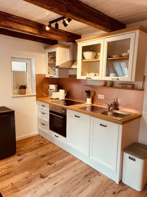 Küche/Küchenzeile in der Unterkunft Chalet Lilienstein, Dachgeschoß-Studio neu 2026