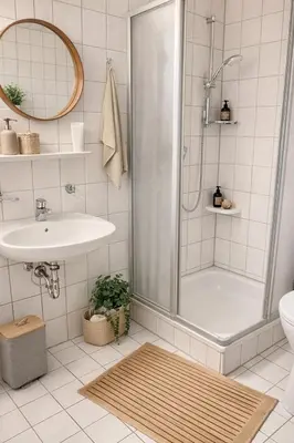 Ein Badezimmer in der Unterkunft Aparthotel MY HOME Chemnitz-Limbach