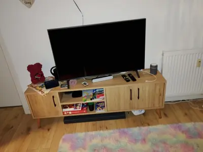 TV/Unterhaltungsangebot in der Unterkunft Ferienwohnung am Spitzgrund