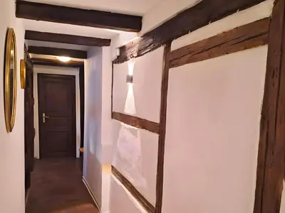 Grundriss der Unterkunft Ferienwohnungen Bernsdorfer Straße Chemnitz - zentrumsnah, teilweise mit Balkon oder Terrasse, große Parkanlage - ideal für Familien, Paare und Geschäftsleute
