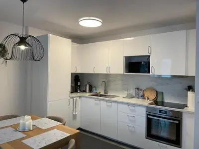 Küche/Küchenzeile in der Unterkunft 2 - Zimmerwohnung mit 56 qm für 2 - 4 Personen