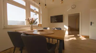 TV/Unterhaltungsangebot in der Unterkunft Ferienwohnung Stadtblick Königstein