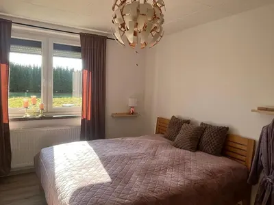 Ein Bett oder Betten in einem Zimmer der Unterkunft Hochsitz Appartement