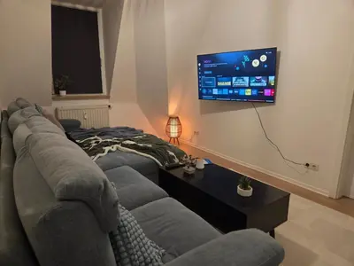 TV/Unterhaltungsangebot in der Unterkunft Comfortable Private Room on Elbe River