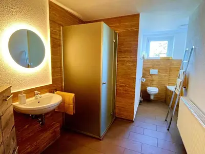 Ein Badezimmer in der Unterkunft Hochsitz Appartement