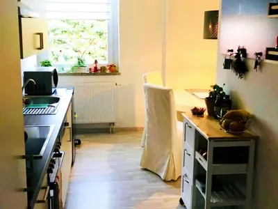 Küche/Küchenzeile in der Unterkunft Hochsitz Appartement